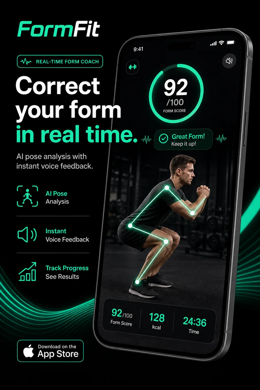 FormFit posture analysis
