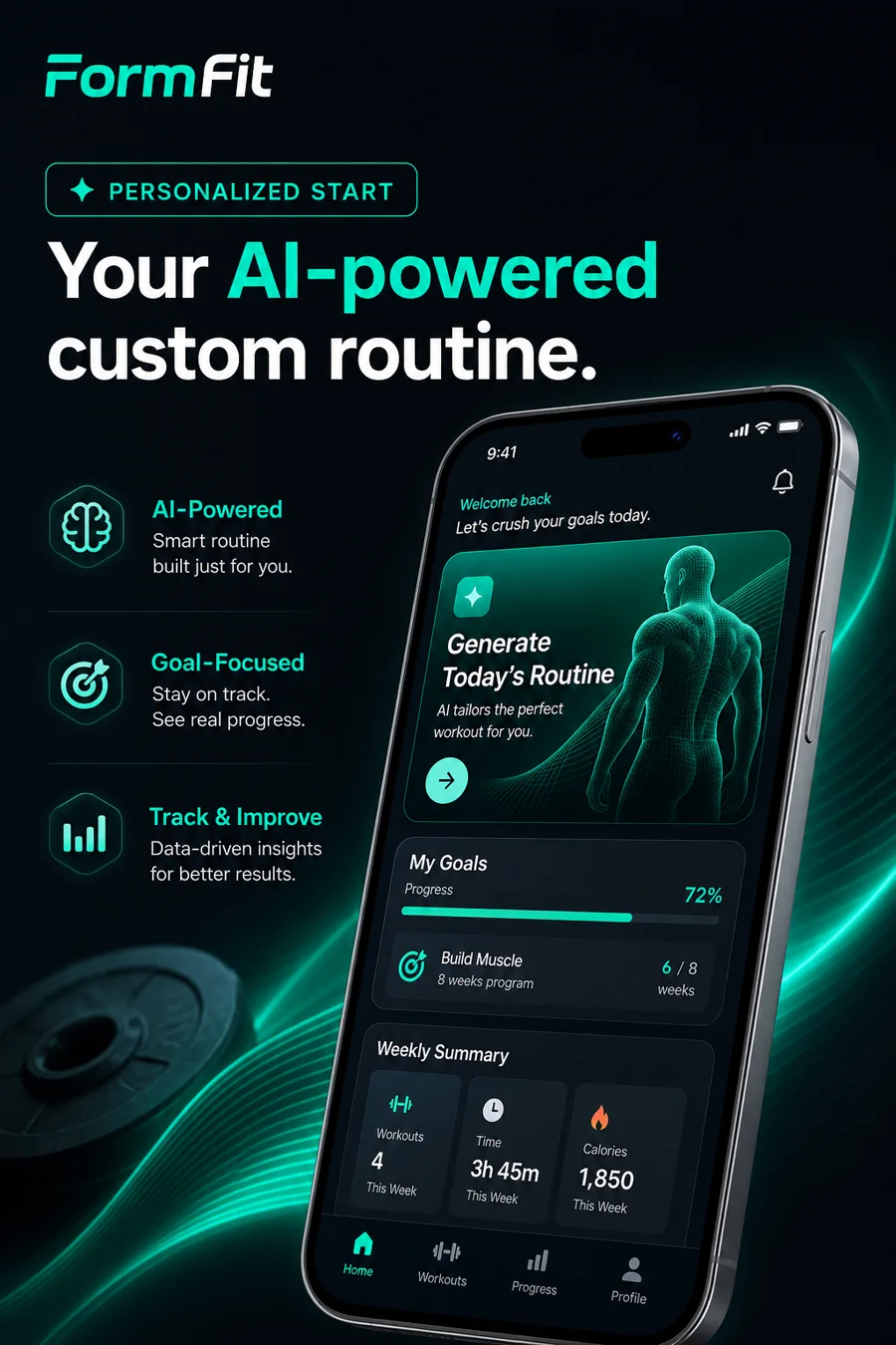 FormFit personalized routine